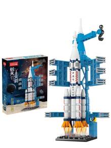 130pcs teenagers Space Rocket Building Block Toy - Multicolor - View 1