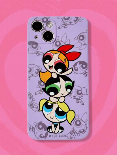 The Powerpuff Girls | ROMWE Cartoon Graphic Phone Case