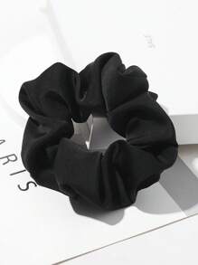1pc Women Solid Casual Scrunchie For Daily Life Scrunchies Hair Ties Scrunchy Hair Ties