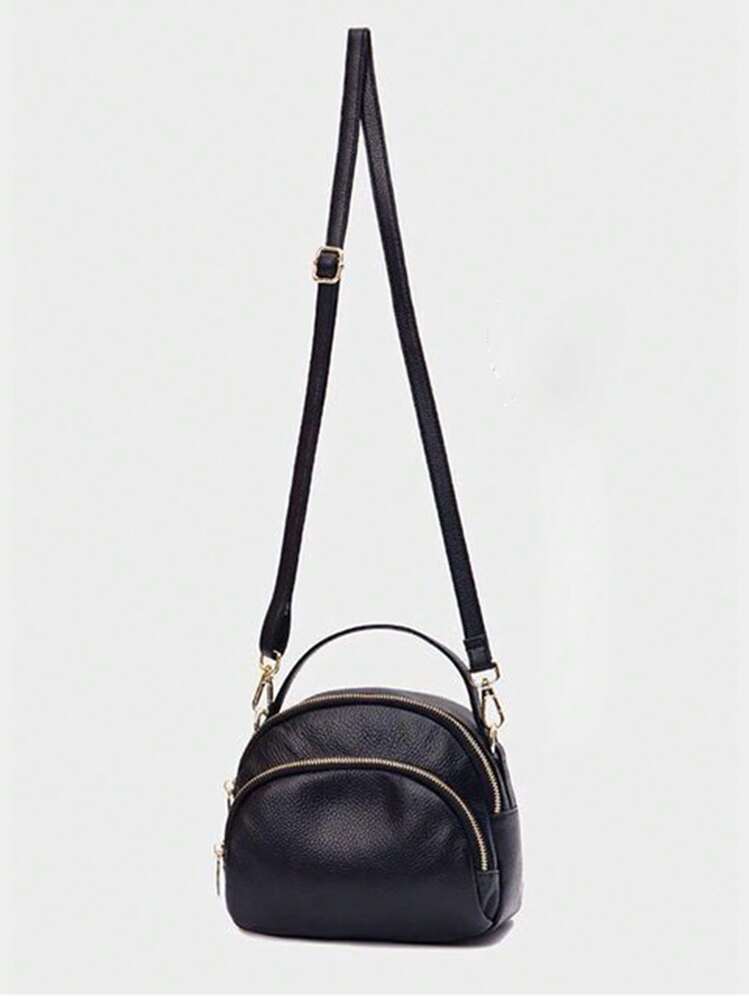 Nhẹ, Túi vòm nhiều túi tối giản dành cho doanh nhân dành cho nữ tuổi teen Sinh viên đại học, tân binh và nhân viên cổ trắng Hoàn hảo cho văn phòng, trường đại học, công việc, kinh doanh, đi làm, ngoài trời, du lịch, đi chơi - màu đen - Xem 3