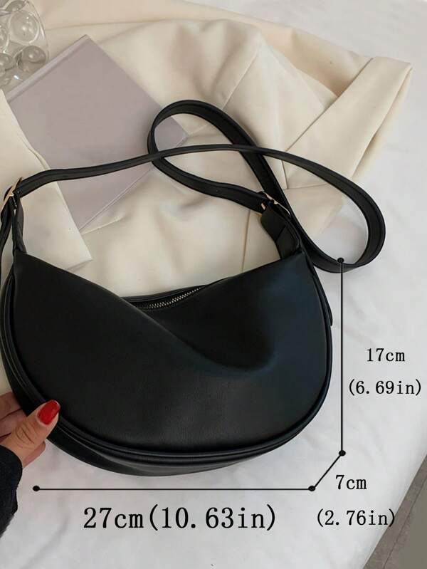 Minimalist Saddle Bag SHEIN UK