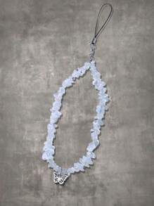 ROMWE Dây buộc điện thoại - trắng - Xem 1