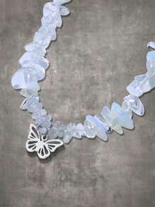 ROMWE Dây buộc điện thoại - trắng - Xem 3