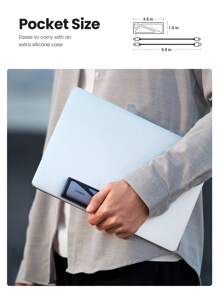 UGREEN Estuche SSD portátil M.2 NGFF NVME - Gris - Ver 8