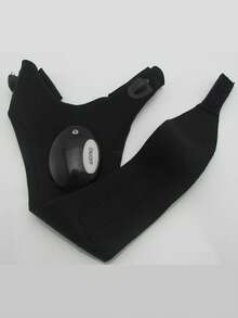 Hombres 1 pieza Guante linterna para exterior - Blanco y Negro - Ver 3