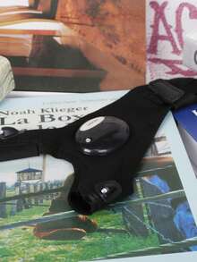 Hombres 1 pieza Guante linterna para exterior - Blanco y Negro - Ver 6