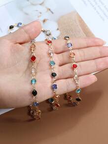 1 Chuỗi Rhinestone trang trí chuỗi DIY - Nhiều màu - Xem 4