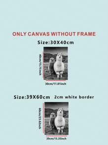 1入組水果圖案無框畫現代化纖無框畫家居裝飾 - 彩色 - 查看 3