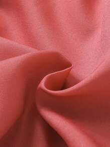 Baby Girl Two Tone Button Detail Belted Cami Romper - Multicolor - View 5