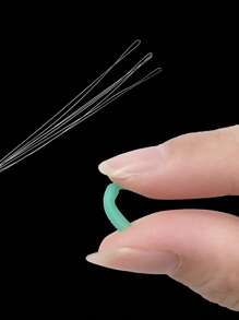 NIUTIANYANG Silicone Fishing Space Tube - Green - View 2