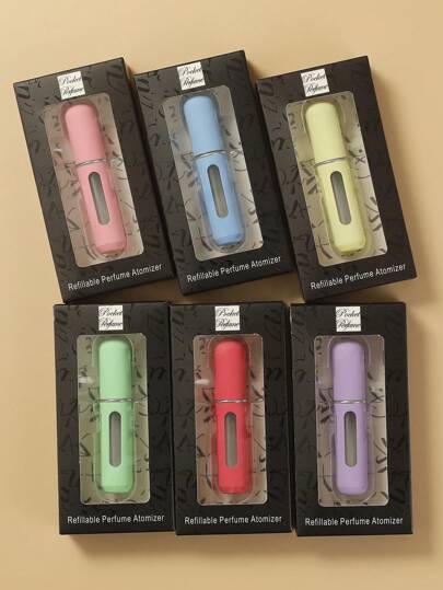 1pc 5ml Refillable Perfume Atomizer Subpackage Bottle