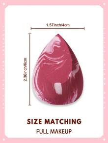 2pcs Makeup Sponge - Multicolor - View 3