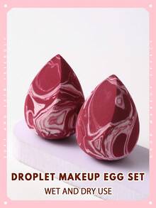 2pcs Makeup Sponge - Multicolor - View 5