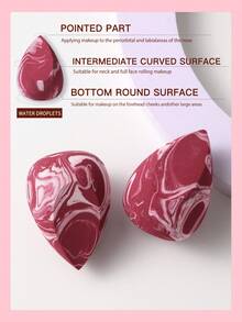 2pcs Makeup Sponge - Multicolor - View 8