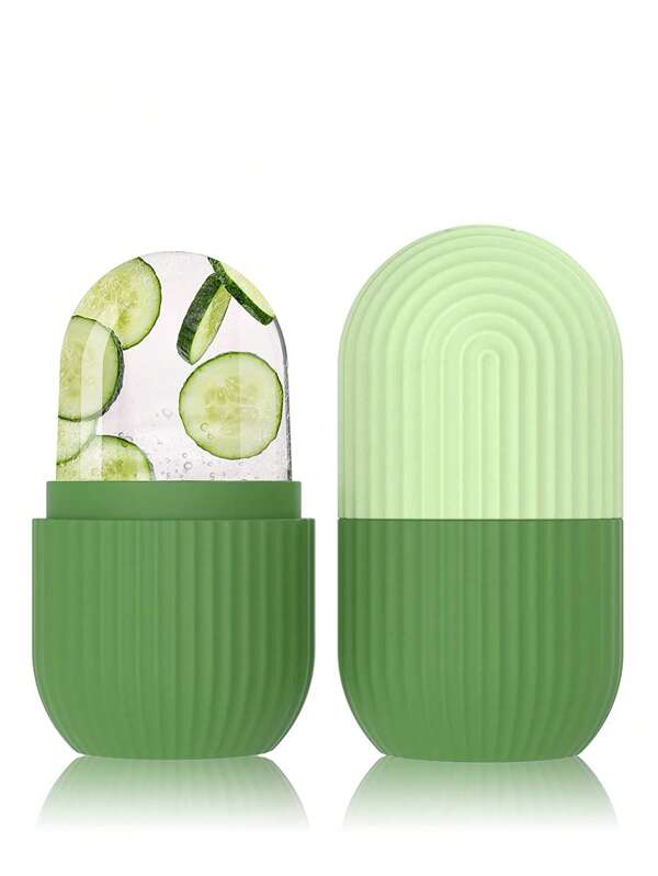 Ice Face Roller, Silicone Ice Facial Rollers, Cube Face Contour For