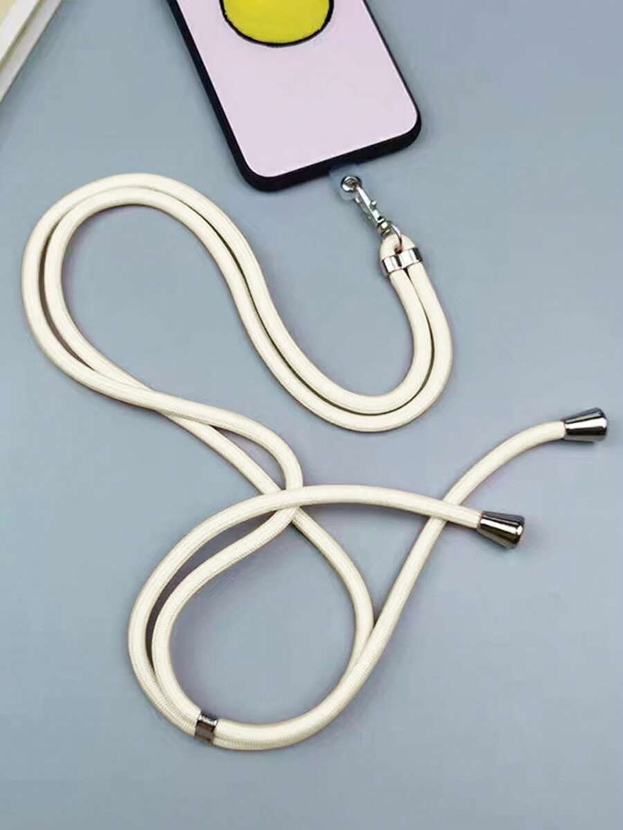 1 pieza Tira de celular ajustable - Beis - Ver 1