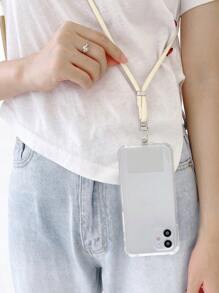 1 pieza Tira de celular ajustable - Beis - Ver 2