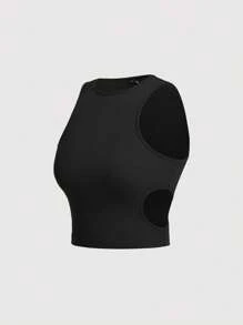 SHEIN MOD Cut Out Waist Tank Top