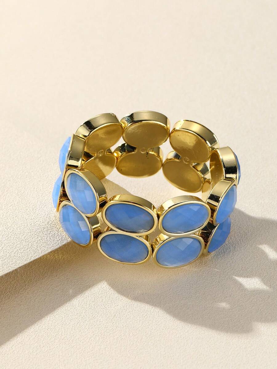 Vòng trang trí hình bầu dục - Nhiều màu - Xem 1