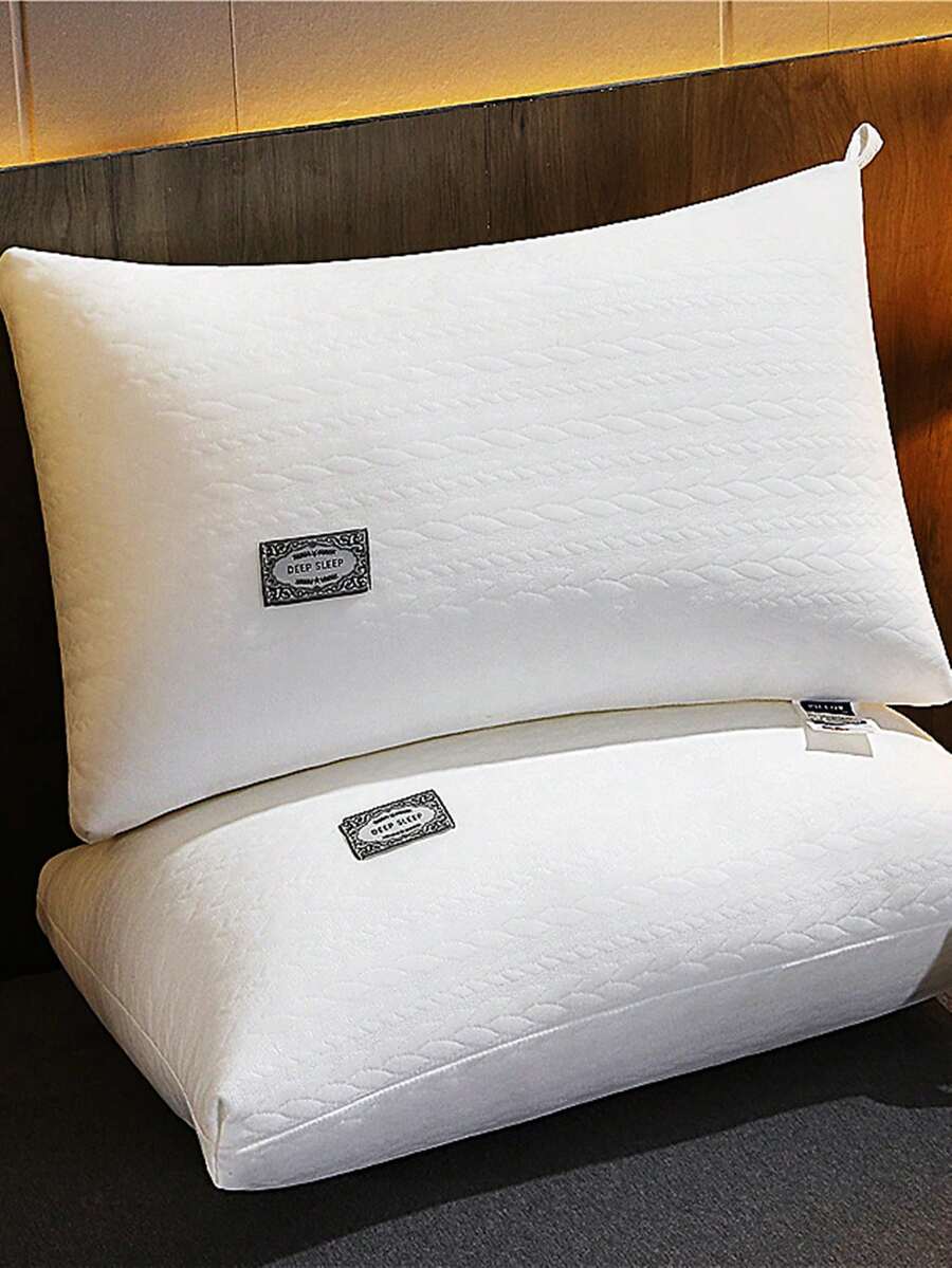 1pc Solid Color Rectangular Water Cube Comfortable Pillow, Suitable For Adults, Side Sleepers And Back Sleepers, For Home, Bedroom, Living Room, Car, Outdoor Travel