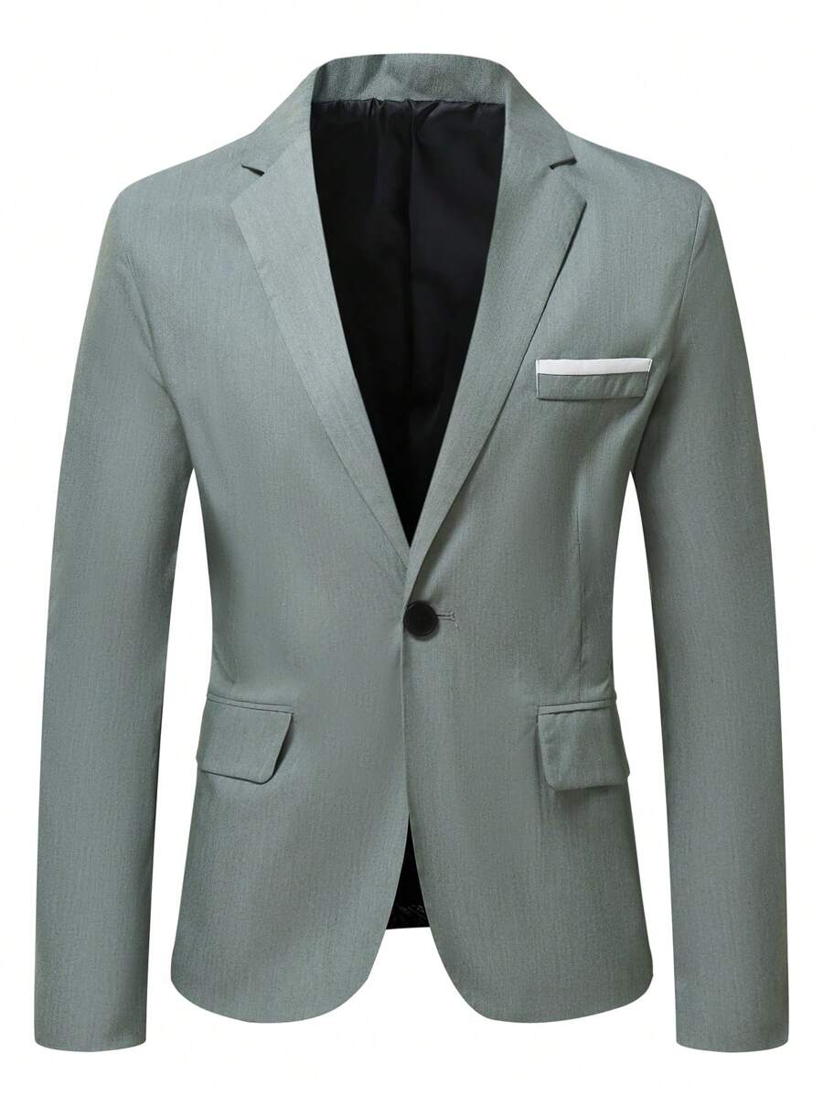 Manfinity 男士單釦西裝外套