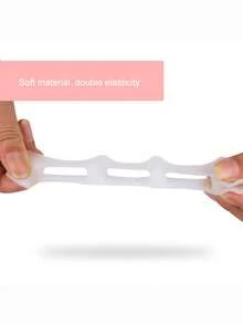 Dụng cụ tách ngón chân silicon 2 chiếc - trắng - Xem 4