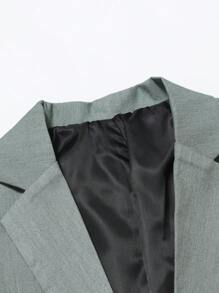 Manfinity 男士單釦西裝外套