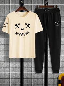 Manfinity LEGND Bộ hai mảnh Nam Túi Hoạt hình Giải trí - Nhiều màu - Xem 3