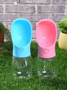 1pc Portable Random Color Pet Travel Bottle For Dog And Cat For Outdoor - Multicolor - View 1