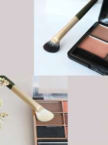 2pcs Nose Contour Brush - Army Green - View 6