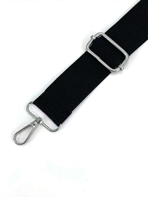 Black Minimalist Wide Adjustable Bag Strap SHEIN USA