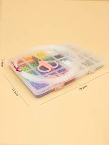1box Bead DIY Jewelry Accessory - Multicolor - View 4