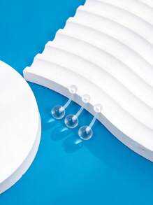 36 cái/bộ Xỏ khuyên trang trí cơ thể bằng hạt cườm - Trong sáng - Xem 4