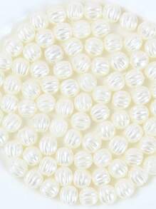 100pcs/Set Faux Pearl DIY Jewelry Accessory - Beige - View 5