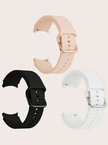 3入組矽膠錶帶兼容三星GalaxyWatch5/4 - 彩色 - 查看 5