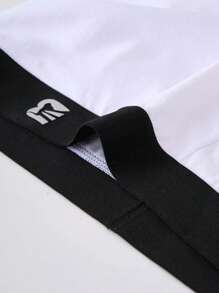 Hombres 3 piezas Calzoncillos boxer ribete en contraste - Multicolor - Ver 3