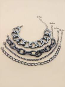 Set van 4/10/11 overdreven gouden en zilveren armbanden, cadeau voor een feestje voor vrouwen