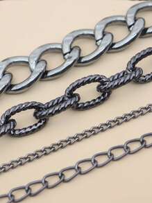 Set van 4/10/11 overdreven gouden en zilveren armbanden, cadeau voor een feestje voor vrouwen