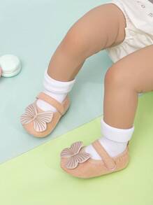 Trang trí hình bướm cho bé gái Thiết kế dây buộc móc Công chúa Ba lê Căn hộ ngoài trời - Hồng - Xem 4