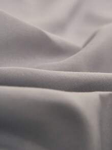 2入組素色荷葉邊裝飾枕套無填充物簡約臥室枕套 - 灰色 - 查看 7