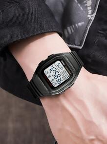 Skmei Men Water Resistant Electronic Watch - Black - View 3