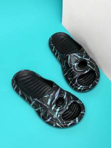 Dép đi trong phòng tắm chống trượt EVA cho bé trai có họa tiết cắt ra - Nhiều màu - Xem 5