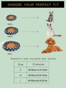 1 Tấm làm mát hình tròn cho thú cưng, kiểu dáng ngẫu nhiên, thích hợp cho chó, mèo, mèo, gấu bông, dệt mùa hè mát mẻ cho thú cưng - Nhiều màu - Xem 3