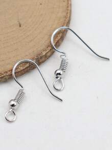 100 Cái/bộ Móc Bông Tai Tự Làm Thời Trang Tối Giản Cho Phụ Nữ Để Làm Đồ Trang Sức Tự Làm - Nhiều màu - Xem 2