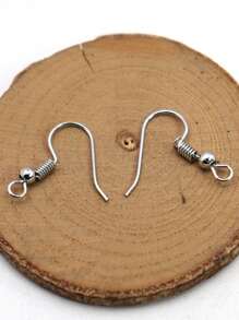 100 Cái/bộ Móc Bông Tai Tự Làm Thời Trang Tối Giản Cho Phụ Nữ Để Làm Đồ Trang Sức Tự Làm - Nhiều màu - Xem 4