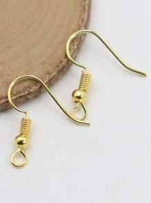100pcs/set Fashionable DIY Earrings Accessory For Women For DIY Jewelry Making - Yellow Gold - View 2