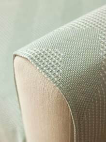 1pc Chevron Design Sofa Towel, Minimalist Polyester Anti-slip Sofa Cover Blanket For Living Room