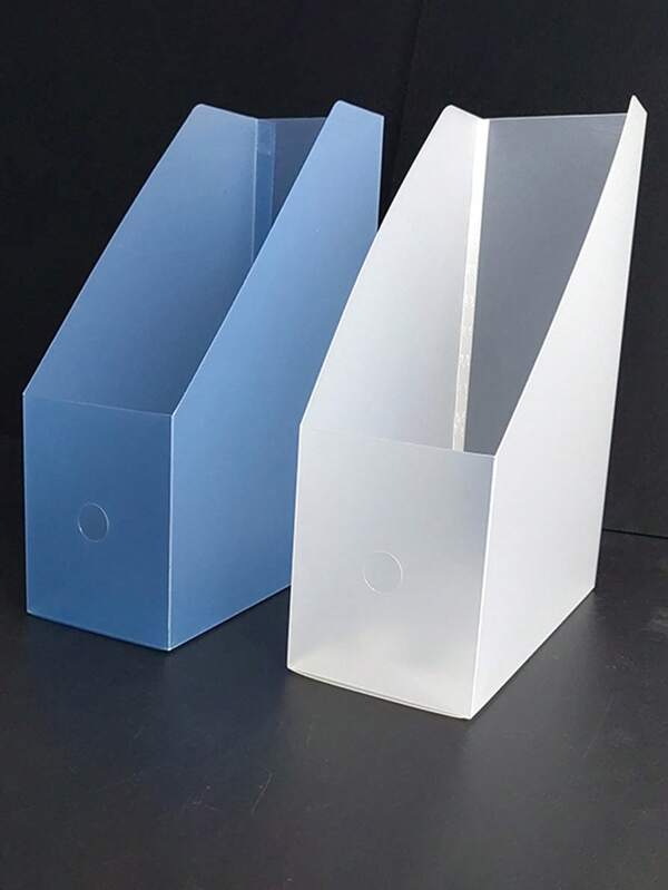 1pc Clear Decorative Bookend, Simple Multipurpose Bookend For Book