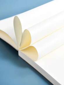 1pc Square Blank Canvas Book For Oil Painting - Blue - View 3