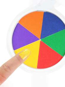 1 pieza de color mixto redondo simple multipropósito para pintura - Multicolor - Ver 3